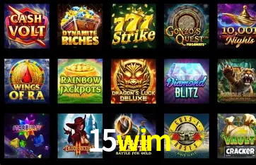A Popularidade dos Caça-Níqueis no 15wim
